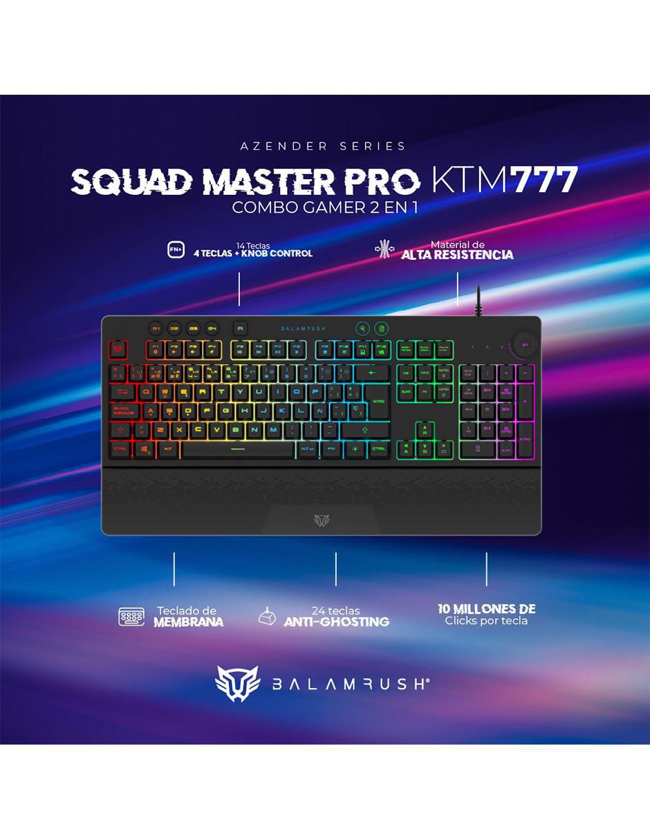 Mouse y teclado Balam Rush KTM777