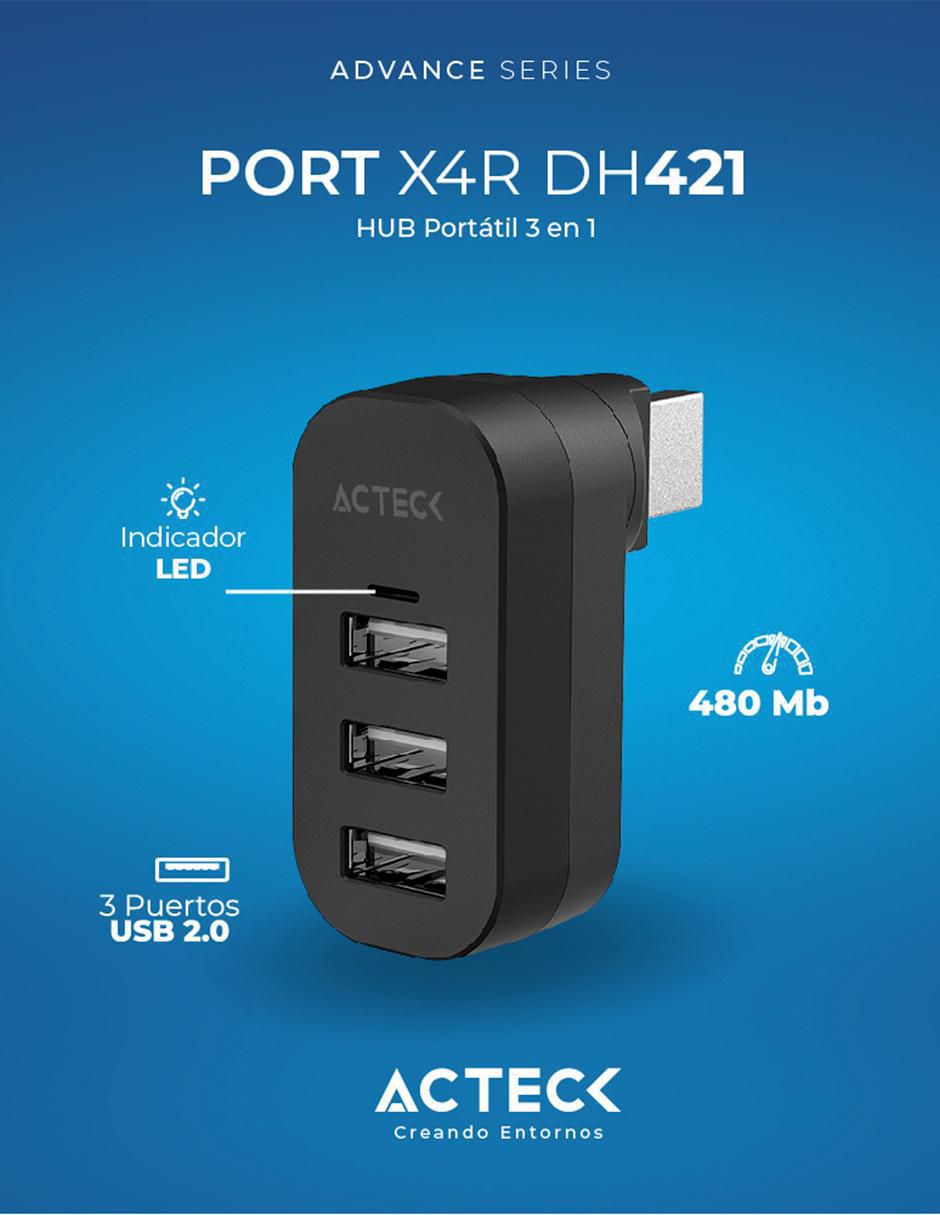 Adaptador USB Acteck Port