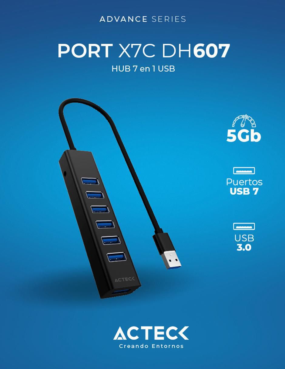 Adaptador USB Acteck Port