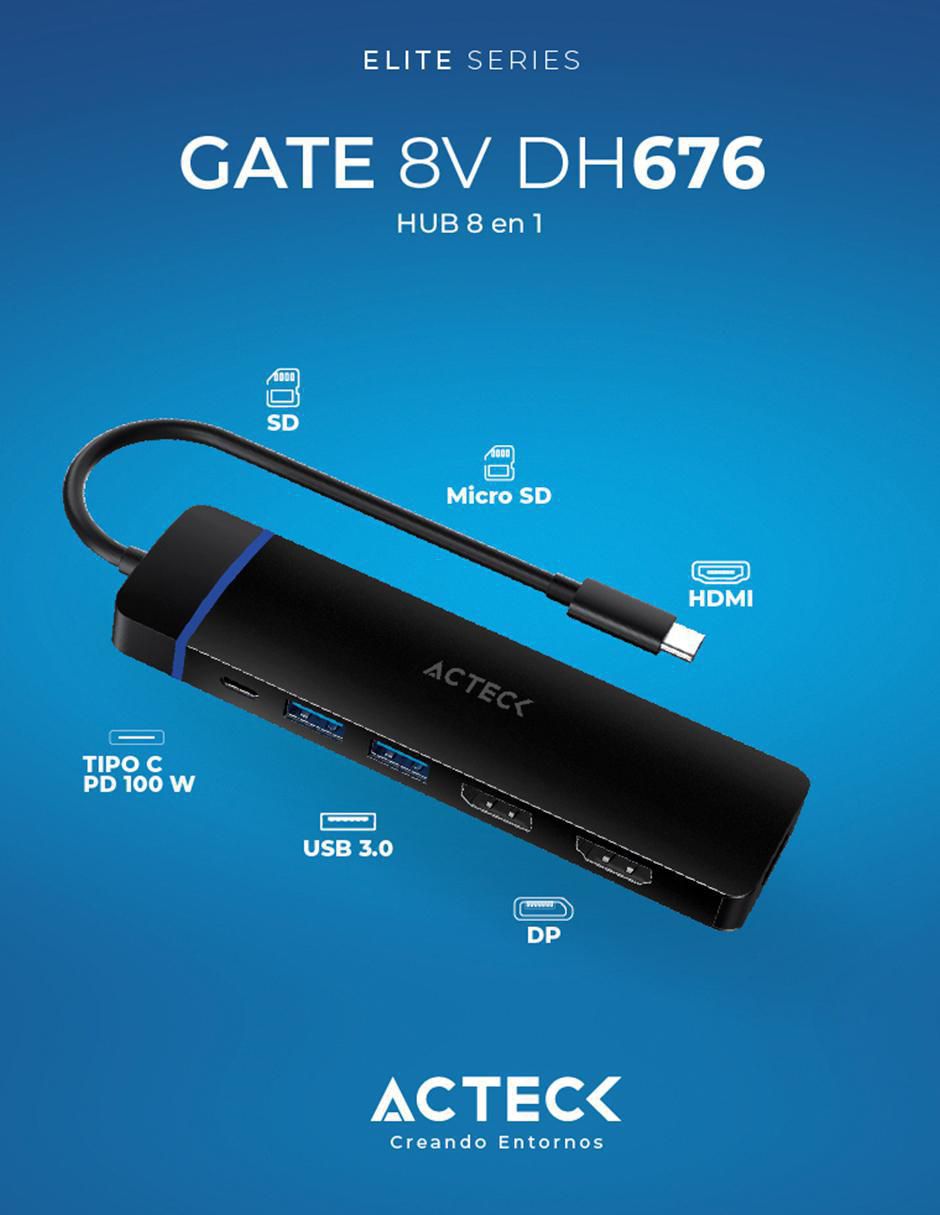 Adaptador USB Acteck Gate
