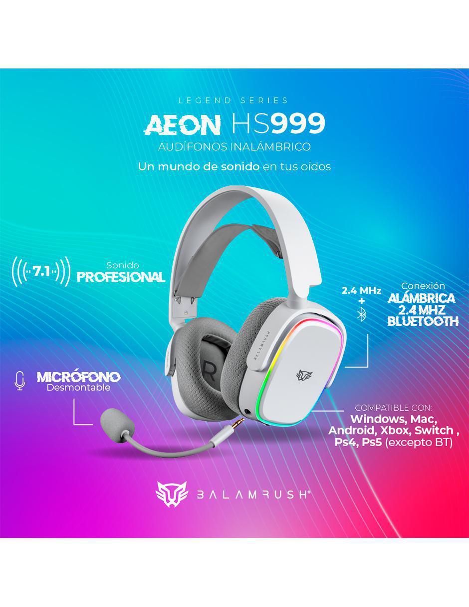 Audífonos Over-Ear Br-936941 inalámbricos con cancelacion de ruido 3