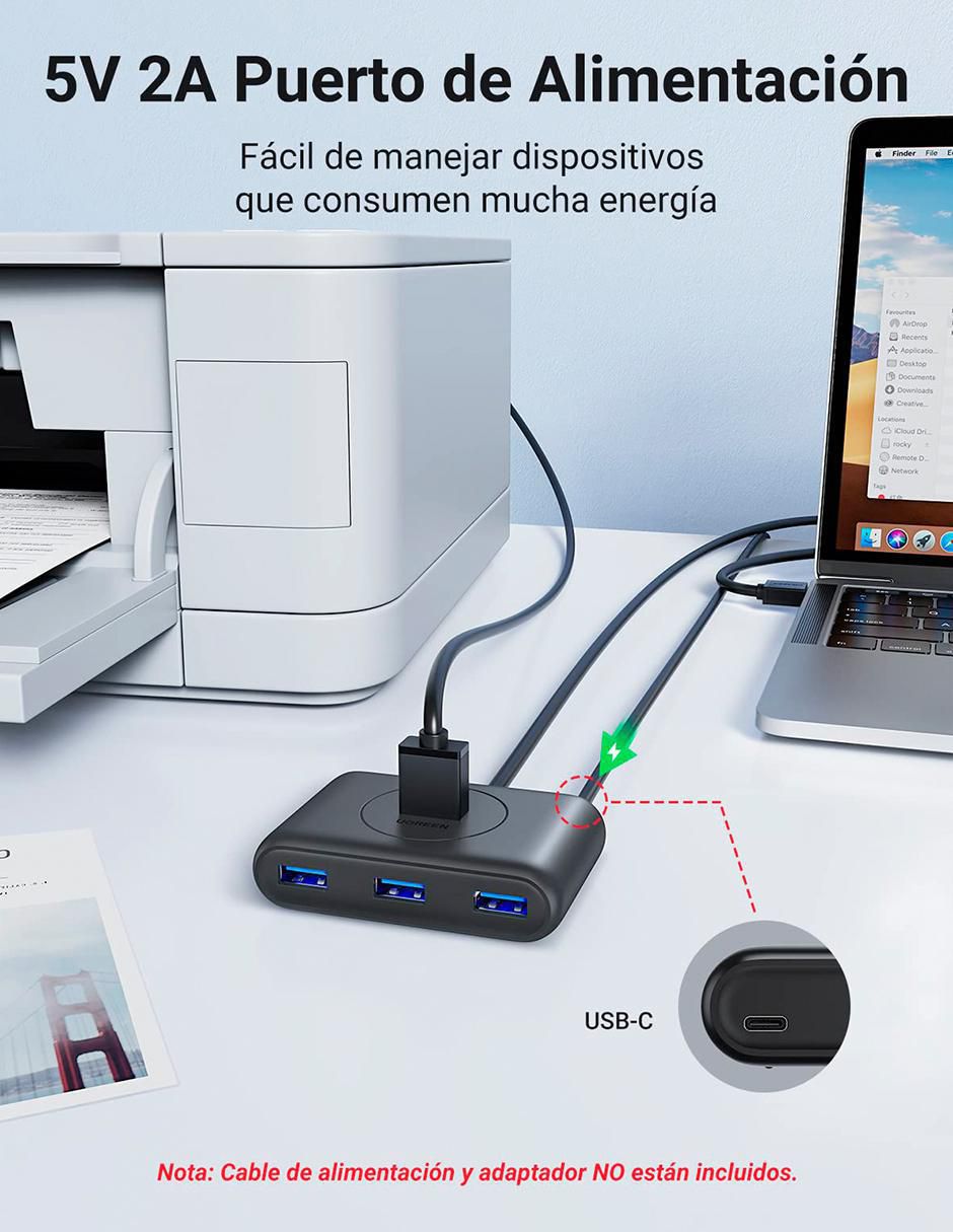 Adaptador USB Data Hub Adaptador USB Data Hub