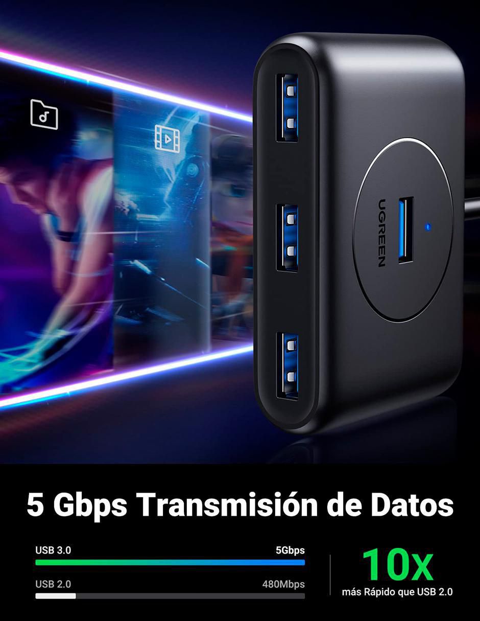 Adaptador USB Ugreen Data Hub