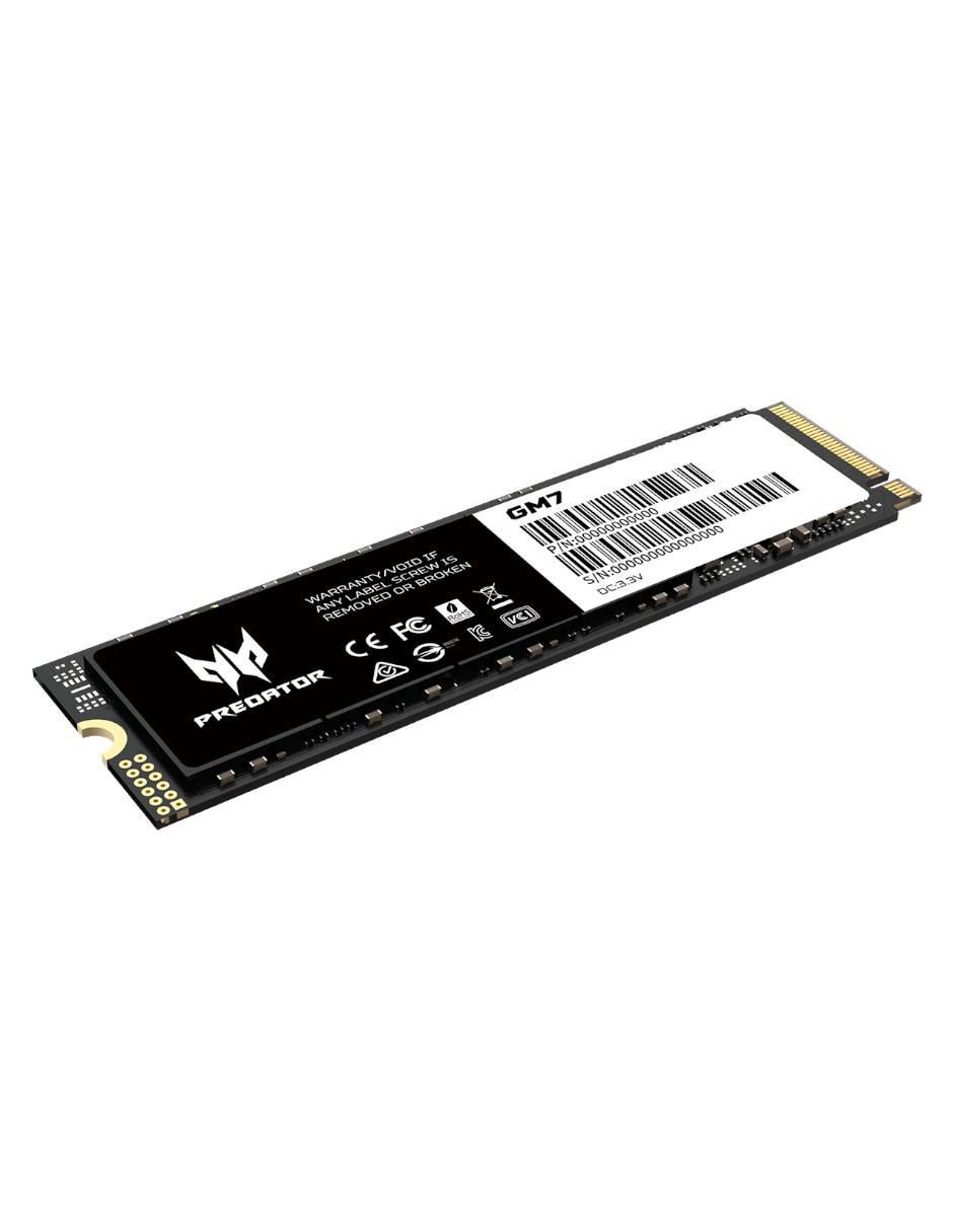 Unidad SSD capacidad 2 TB 3