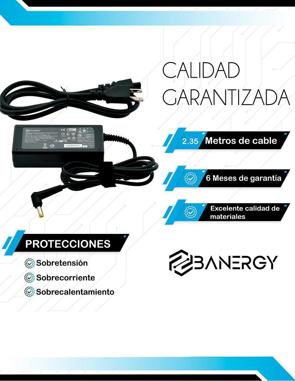 Cargador para laptop Banergy