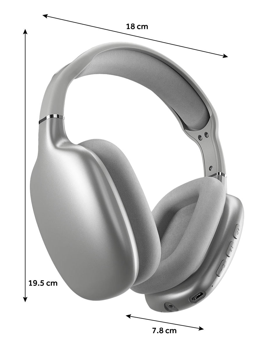 Audífonos Over-Ear alámbricos e inalámbricos con cancelación de ruido 6