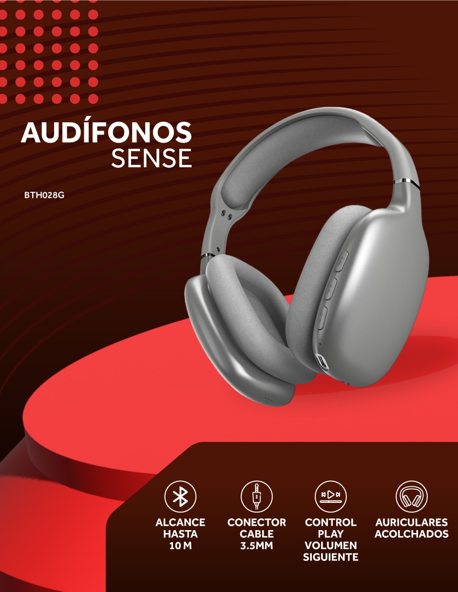 Audífonos Over-Ear alámbricos e inalámbricos con cancelación de ruido 2