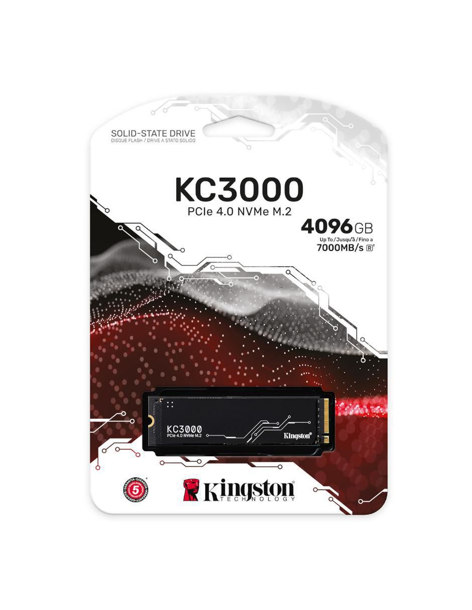 Unidad SSD capacidad 4 TB 5