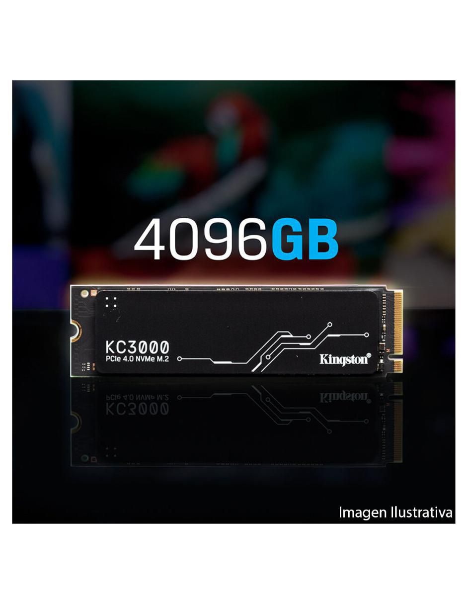 Unidad SSD capacidad 4 TB