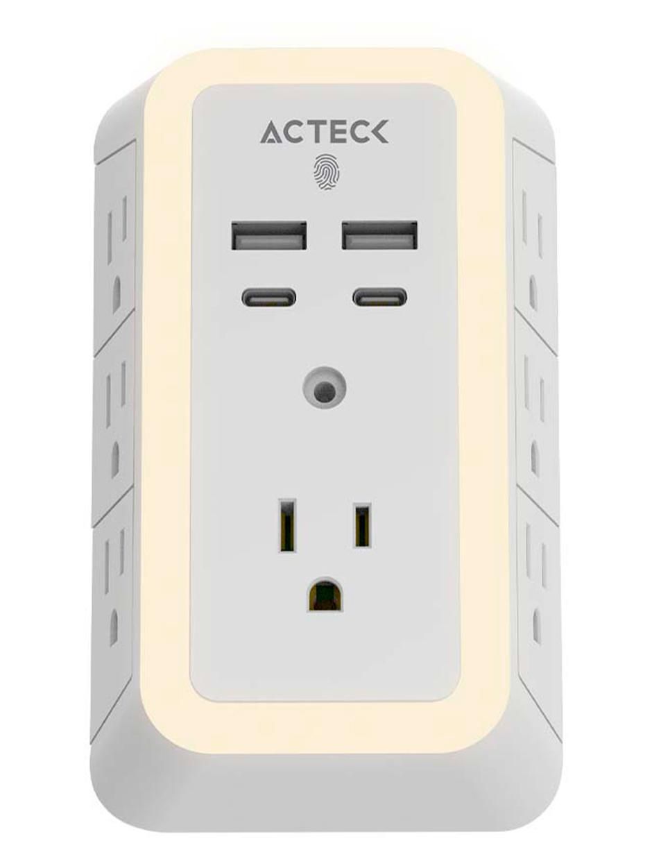 Cargador pared Acteck USB