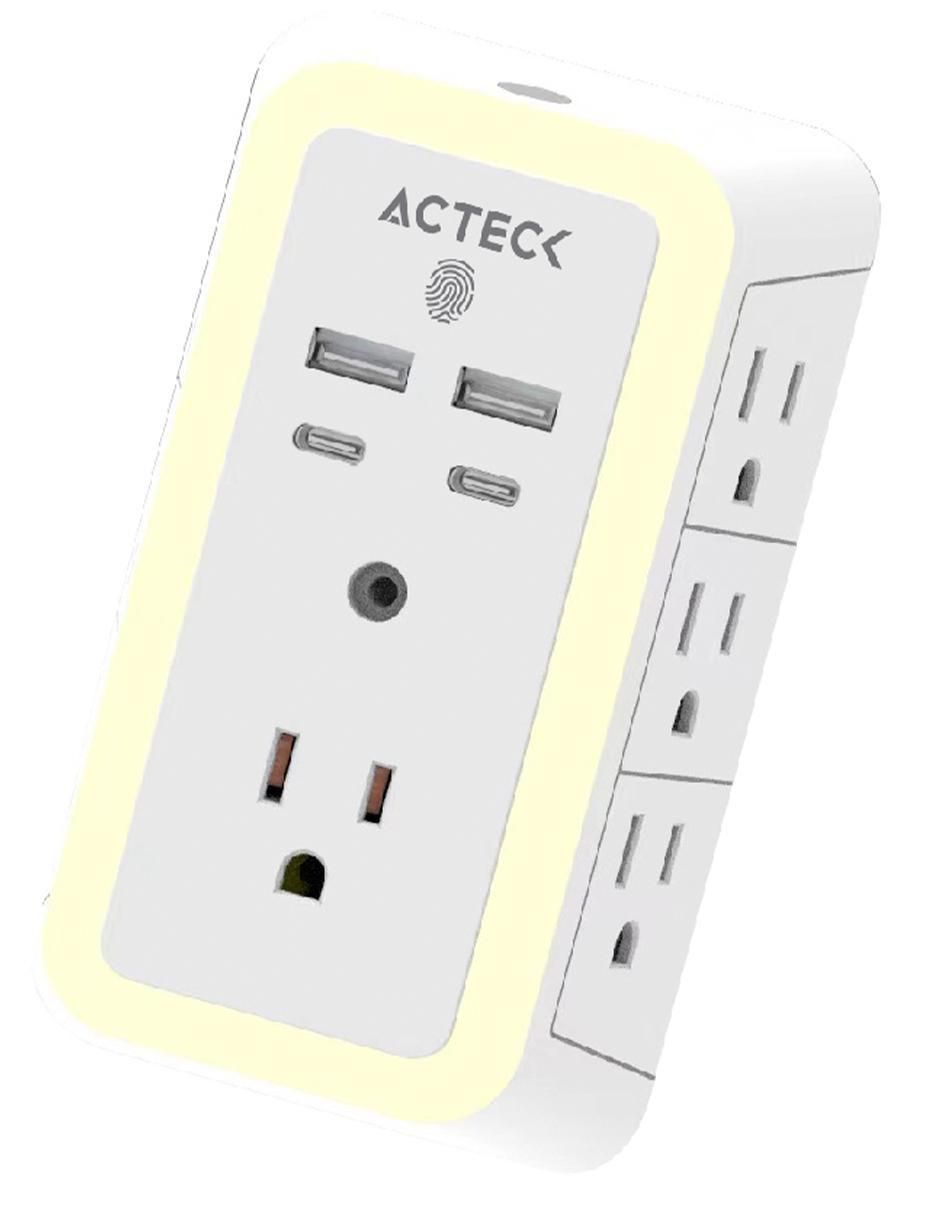 Cargador pared Acteck USB