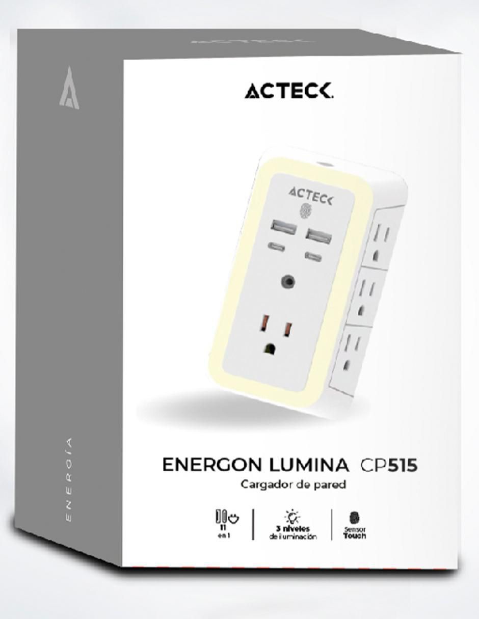 Cargador pared Acteck USB