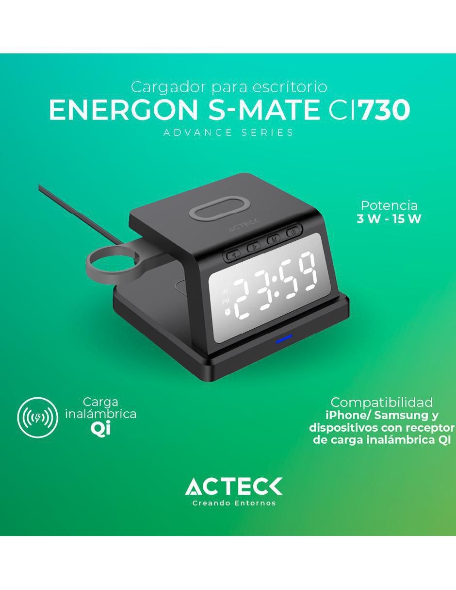 Cargador pared Acteck USB