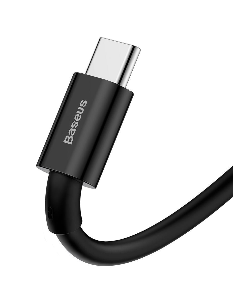Cargador pared Baseus USB tipo A + USB tipo C