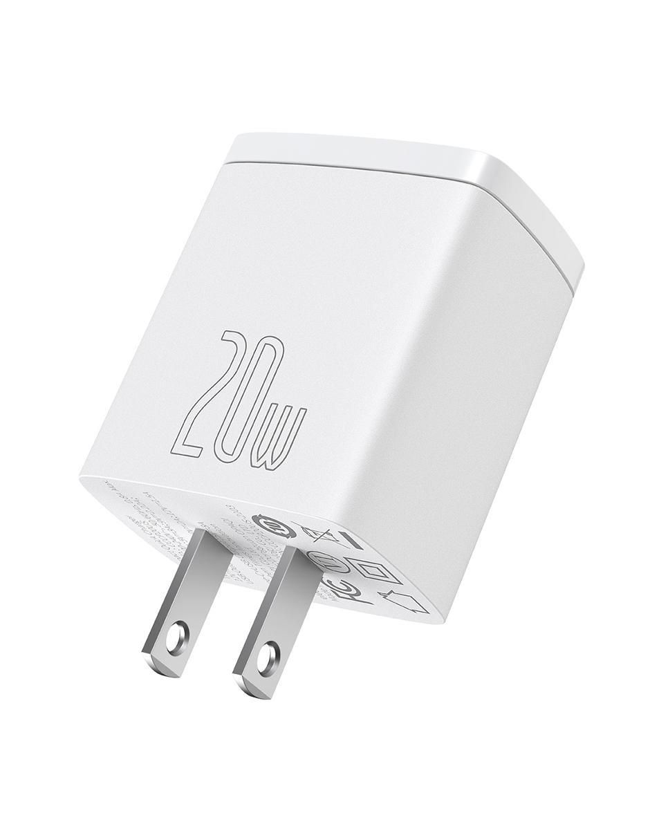 Cargador pared USB tipo A + USB tipo C 2