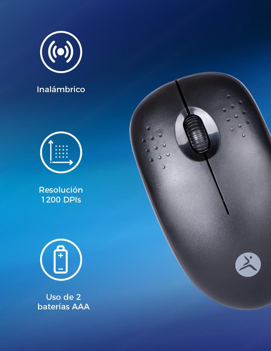 Mouse y teclado Techzone tzk-chw