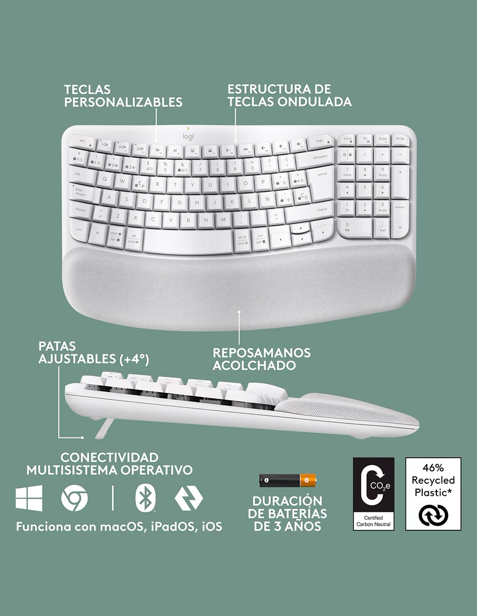Teclado Wave 9