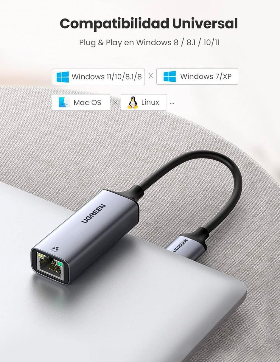 Adaptador de red ethernet 4