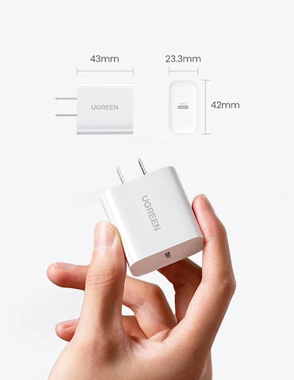 Cargador pared Ugreen USB tipo C
