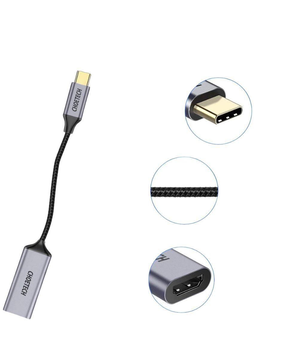 Adaptador USB C- HDMI Choetech