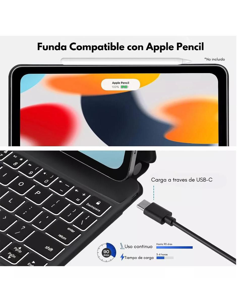 Funda para iPad Pro 11 2018 - 2022, Air 4 10.9 2020, Air 5 10.9 2022 3
