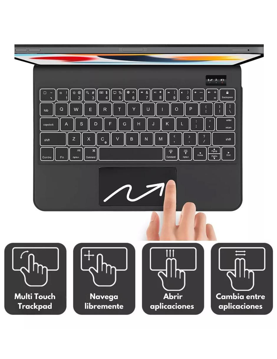 Funda para iPad Pro 11 2018 - 2022, Air 4 10.9 2020, Air 5 10.9 2022 4