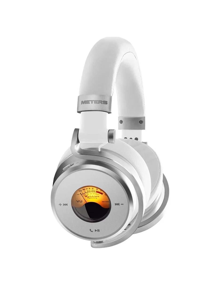 Audífonos On-Ear M-Ov-1-B-C-Wht alámbricos e inalámbricos con cancelacion de ruido 4