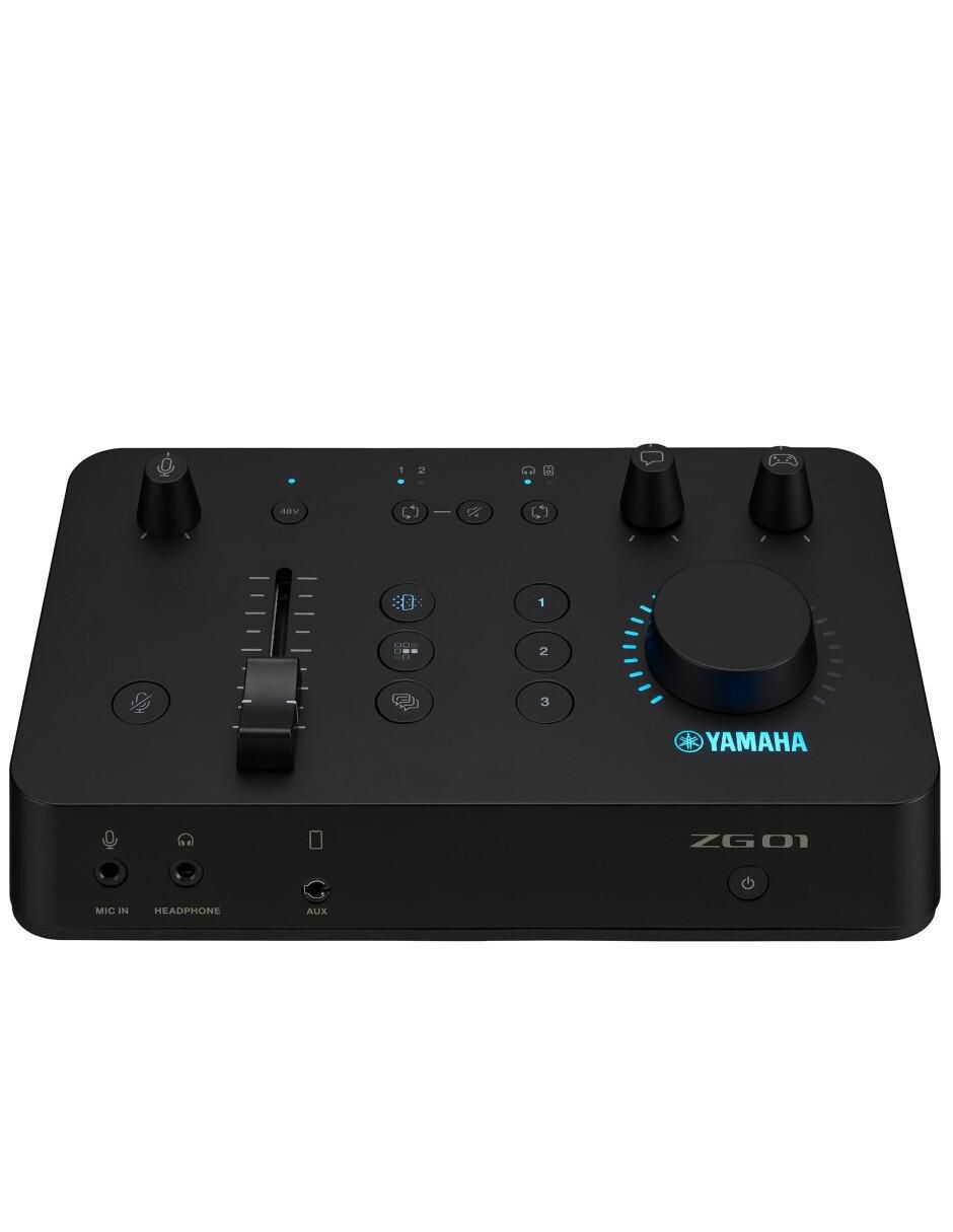 Mezcladora gamer Yamaha + audífonos