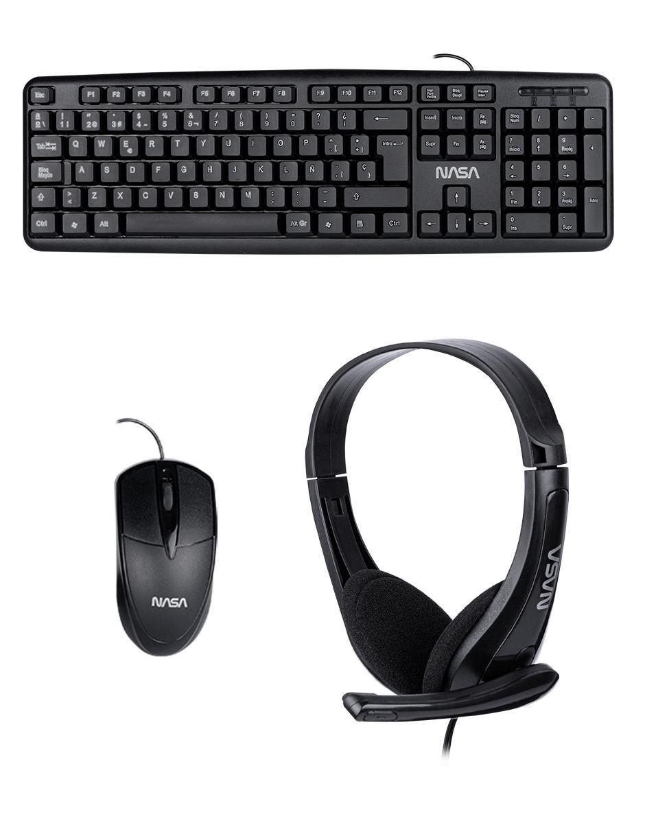 Mouse y teclado Gaming NASA 1