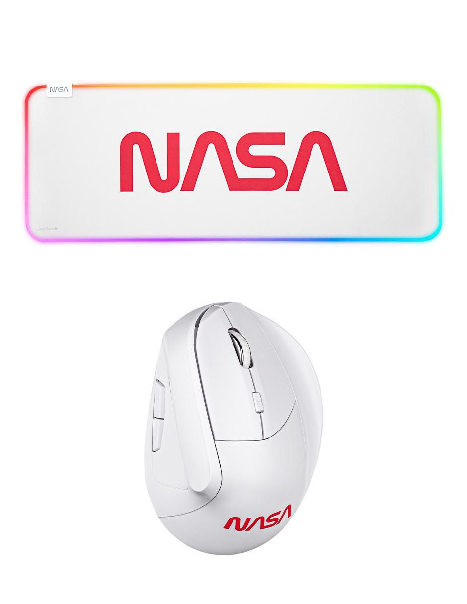 Mouse Gamer Inalámbrico Techzone con pad rgb kit6namr