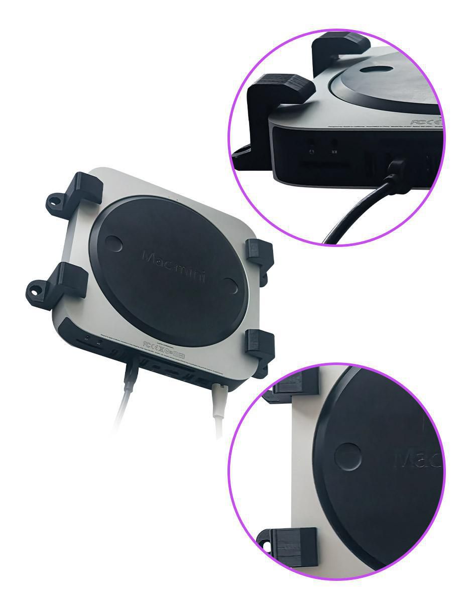 Soporte para ordenador Impremli pared Macmini