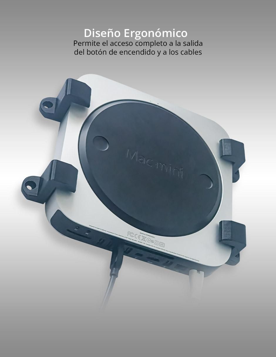 Soporte para ordenador Impremli pared Macmini