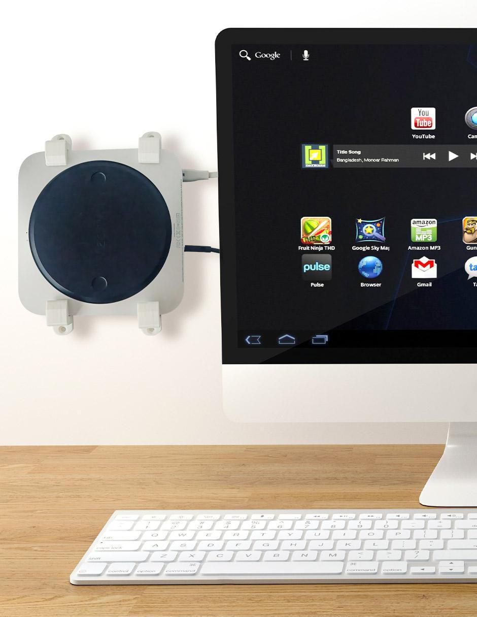 Soporte para ordenador Impremli pared Macmini