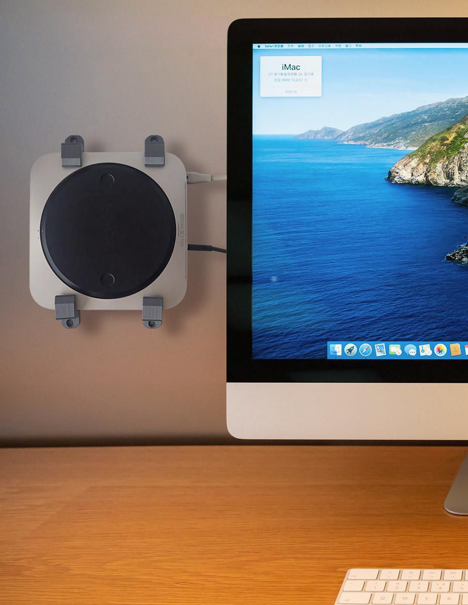 Soporte para ordenador Impremli pared Macmini