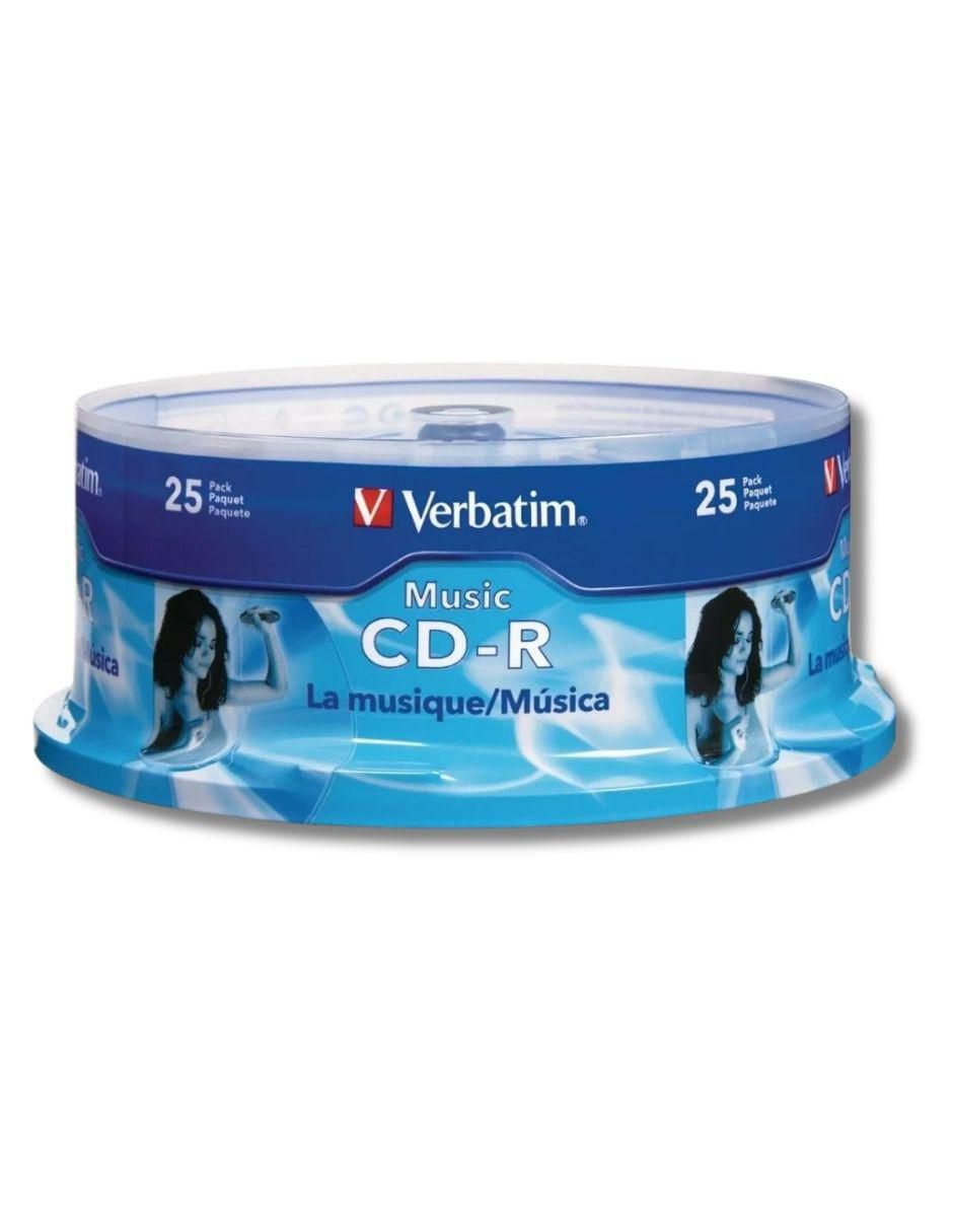 CD-R de 25 piezas