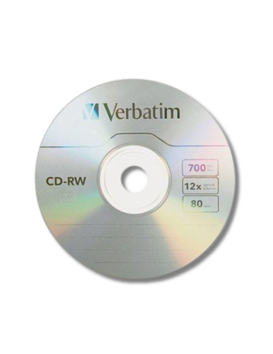 CD-RW de 25 piezas