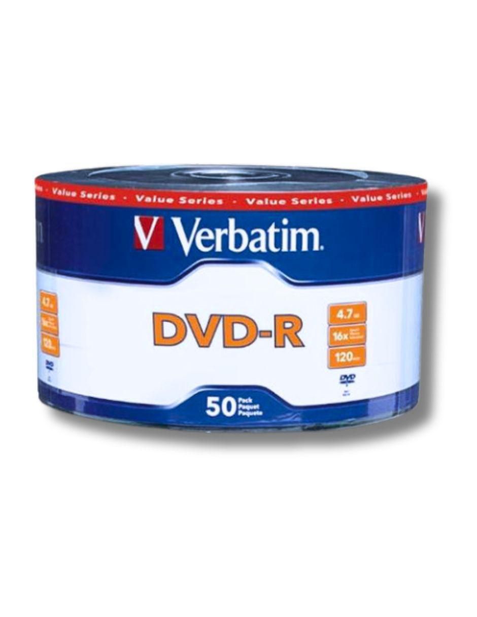 DVD-R de 50 piezas