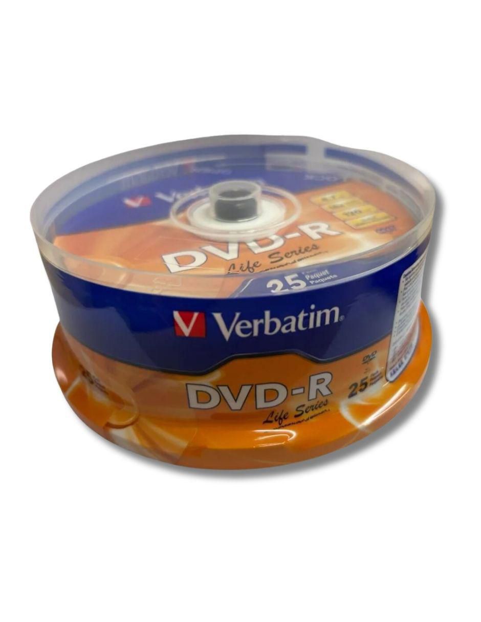 DVD-R de 25 piezas DVD-R de 25 piezas
