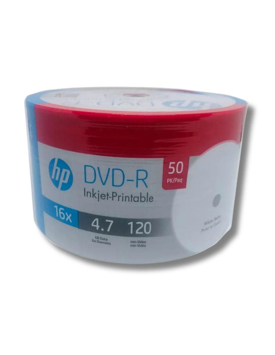 DVD-R de 50 piezas