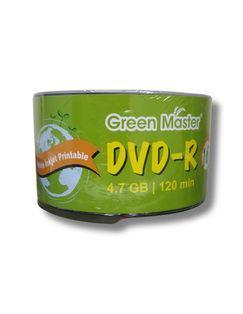 DVD-R Greenmaster de 50 piezas