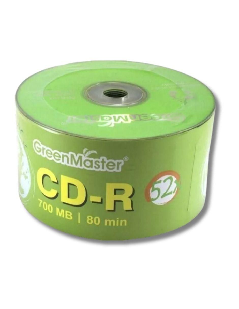 CD-R Greenmaster de 50 piezas