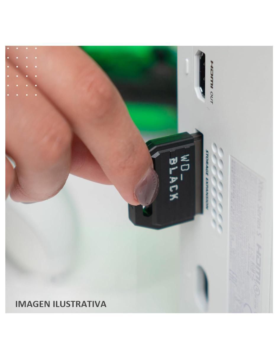 Unidad SSD Western Digital capacidad 512 GB