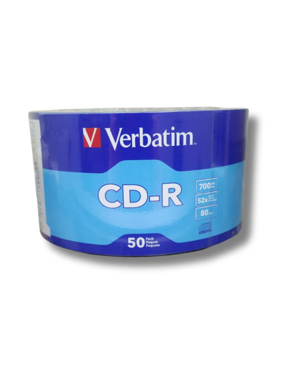 CD-R Verbatim de 50 piezas