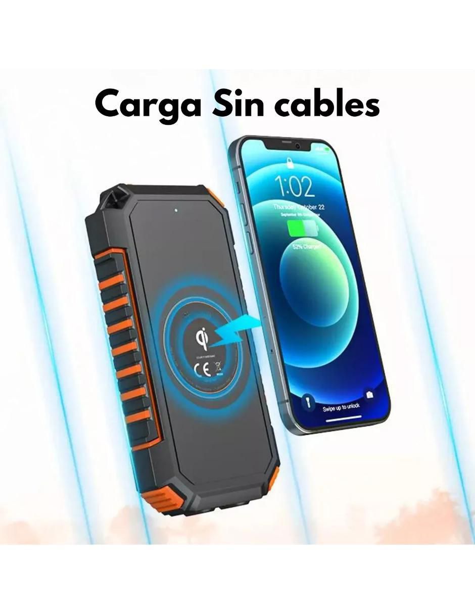 Batería portátil MR. GADGETS 20000 mAh Solar Blast Pro
