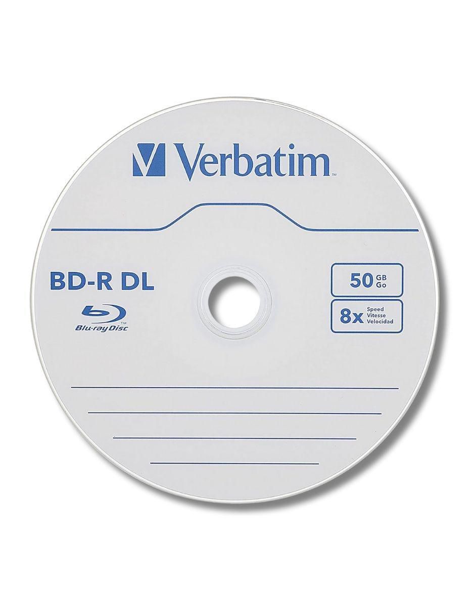 BD-R DL Verbatim de 10 piezas