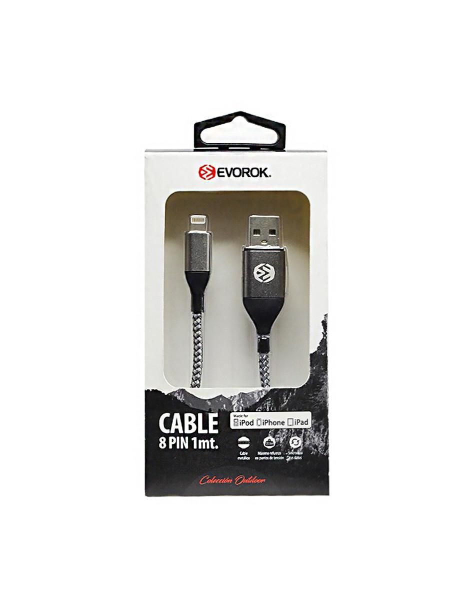 Cable USB A a tipo lightning de 1 m