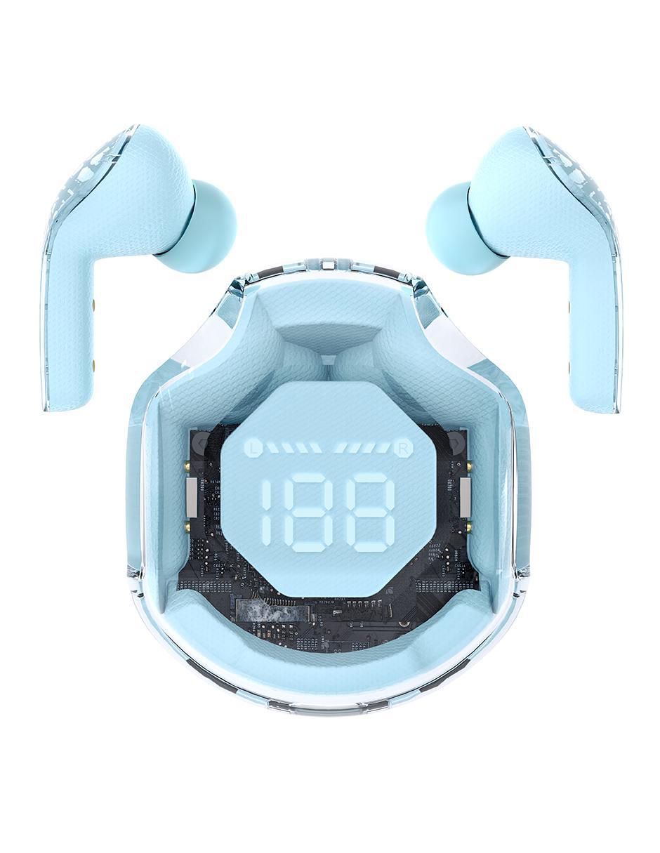 Audífonos In-Ear Moth con pantalla led inalámbricos con cancelacion de ruido
