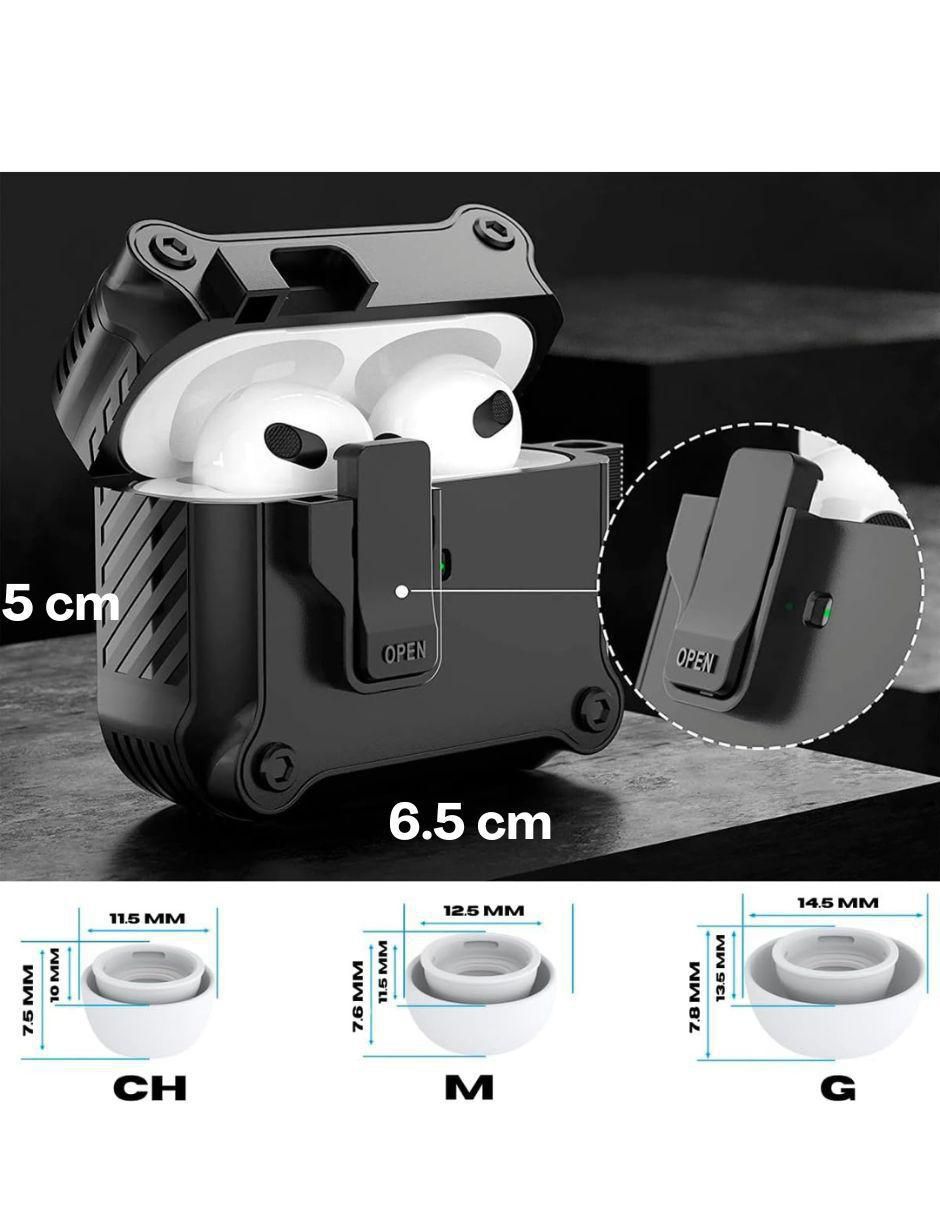 Porta audífonos in-ear Alomia