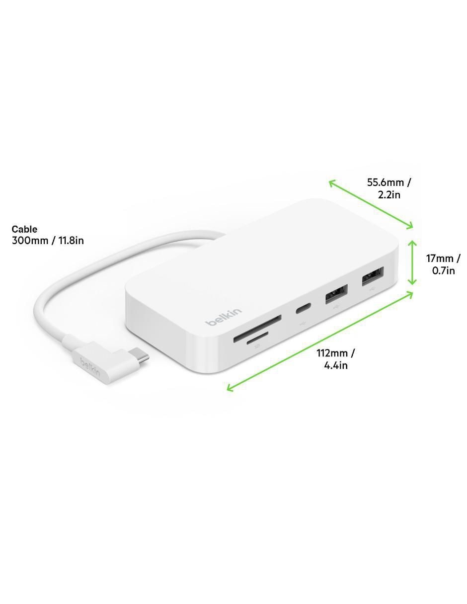 Hub INC011TTWH de 6 Salidas 8