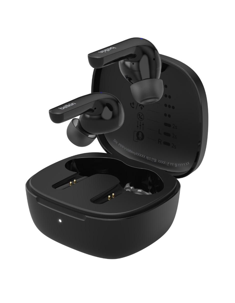 Audífonos True Wireless Belkin Sound Form Motion inalámbricos con cancelación de ruido
